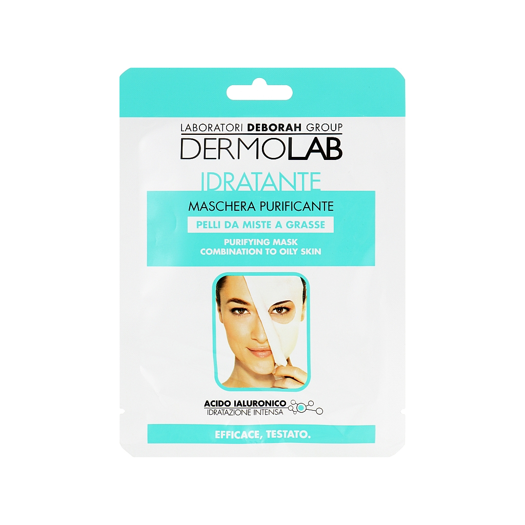 Маска для обличчя Dermolab Purifying Mask Тканинна очищуюча (8009518295252) - зображення 1