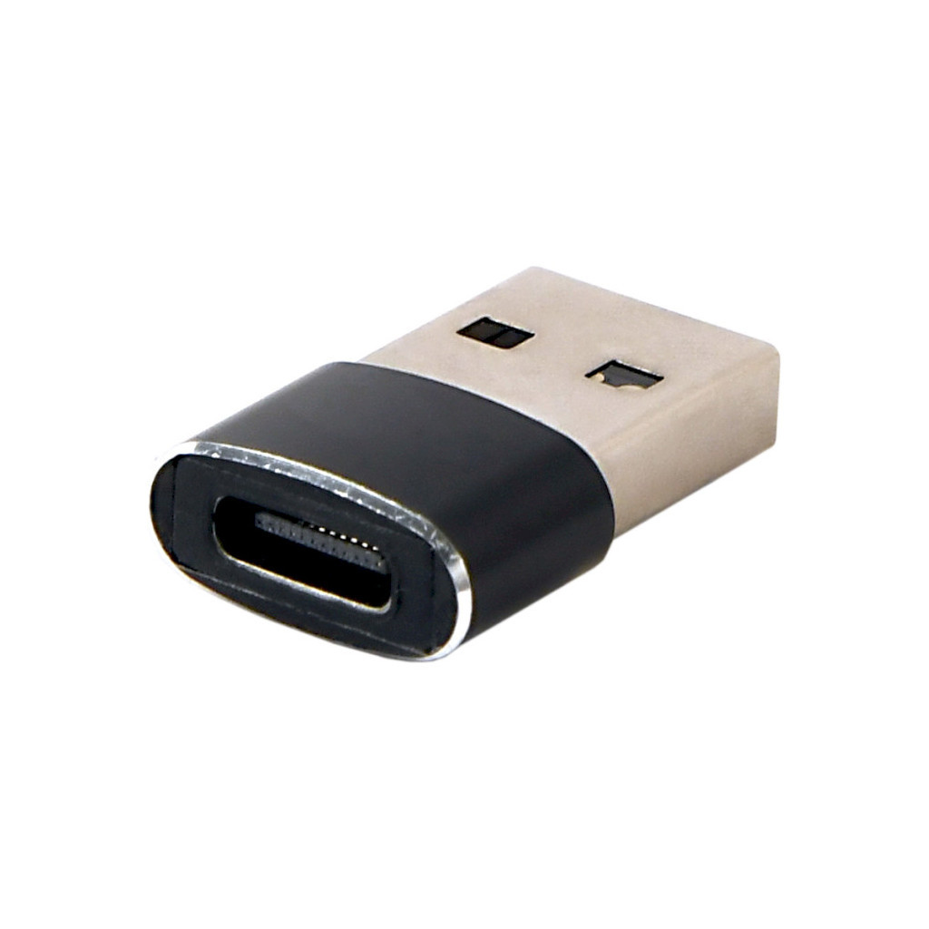 Перехідник USB-A Male to USB-C Female USB2.0 Cablexpert (A-USB2-AMCF-02) - зображення 2
