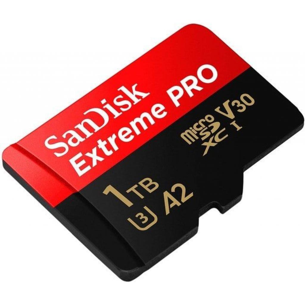 Карта пам'яті SanDisk 1TB microSDXC class 10 A2 V30 UHS-I U3 Extreme PRO (SDSQXCZ-1T00-GN6MA) - зображення 4