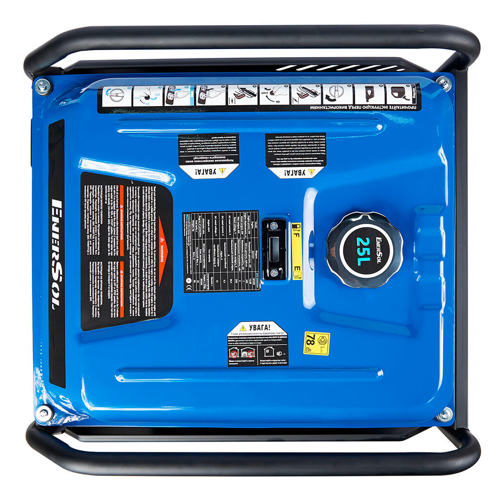 Генератор Enersol інверторний, 8.0kW, двигун. GP460, електростартер (EPG-8000IOEA) - зображення 8