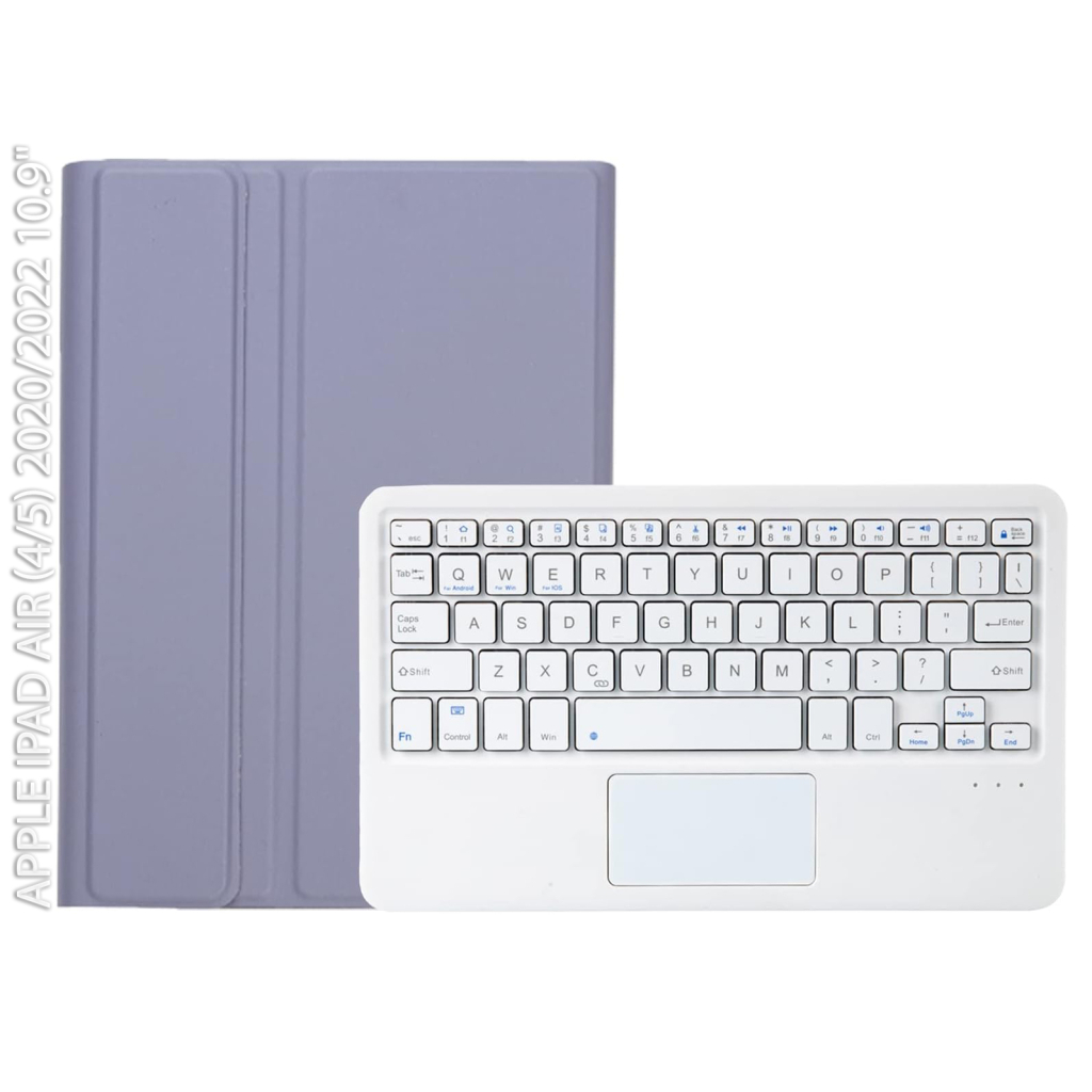 Чохол до планшета BeCover Keyboard+TouchPad Apple iPad Air (4/5) 2020/2022 10.9" Purple (712374) - зображення 1