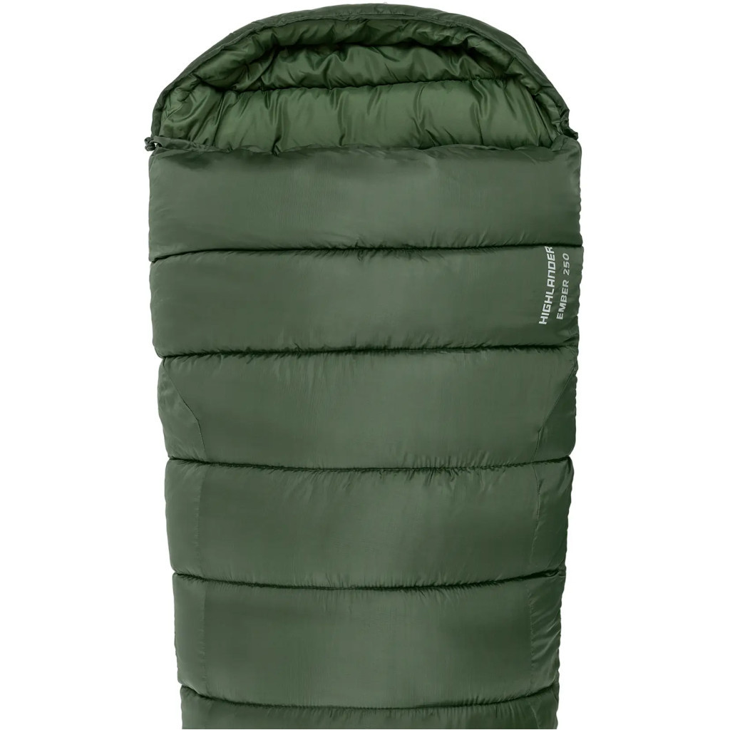 Спальний мішок Highlander Phoenix Ember 250/-3C Olive Green Left (SB243-OG) (929694) - зображення 4