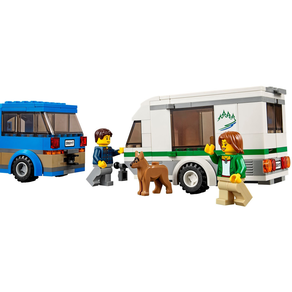Конструктор LEGO City Great Vehicles Фургон та будинок на колесах (60117) - зображення 5