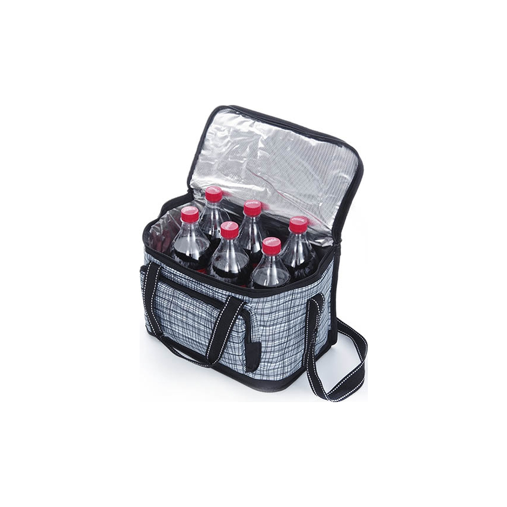 Термосумка СИЛА 15 л чорно-біла (32х20х24 см) (960604) - изображение 7