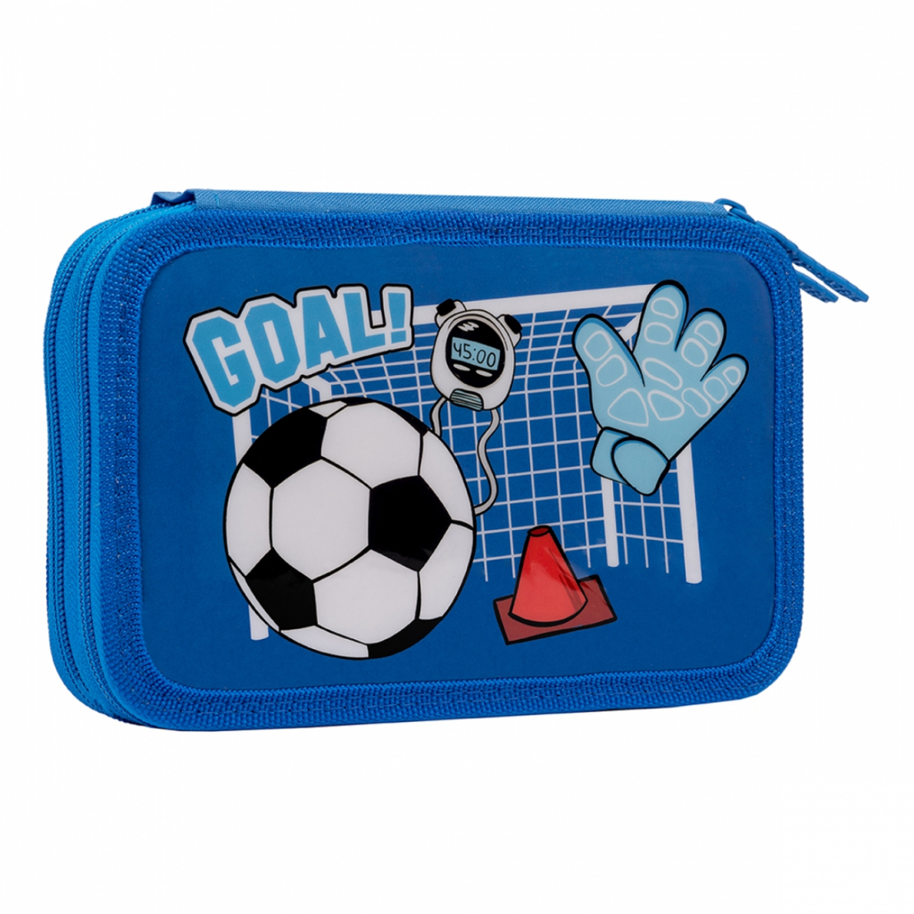 Пенал 1 вересня Football HP-01 подвійний (532985) - зображення 1