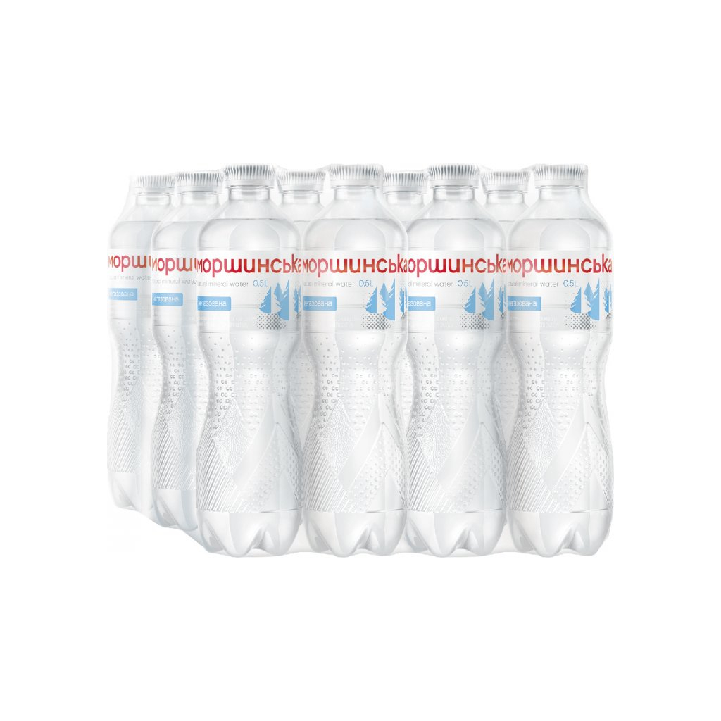 Мінеральна вода Моршинська 0.5 н/газ пет (4820017000062) - изображение 2