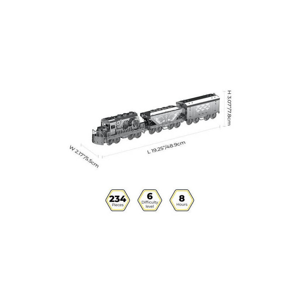 Конструктор Metal Time колекційна модель Heavy Loco (MT023) - зображення 2