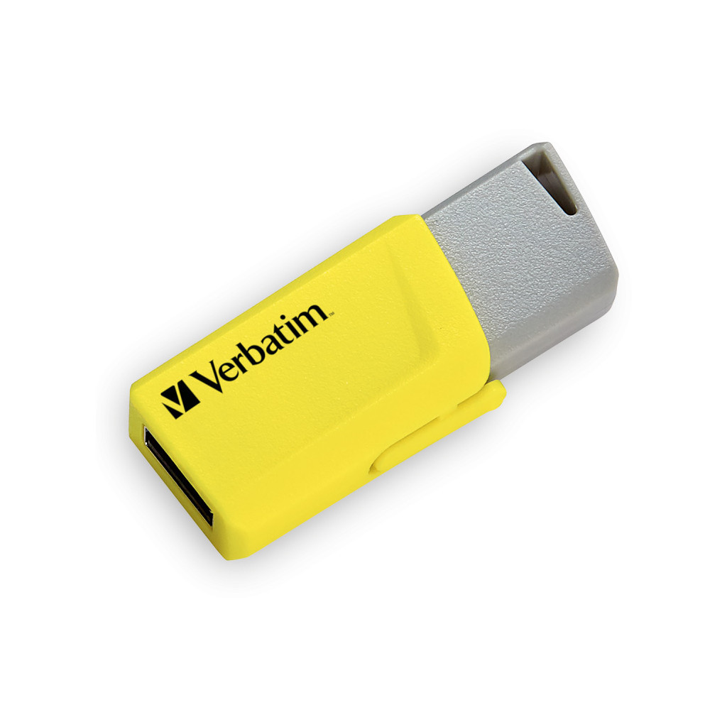 USB флеш накопичувач Verbatim 3x16GB Store 'n' Click Red/Blue/Yellow USB 3.2 (49306) - зображення 3