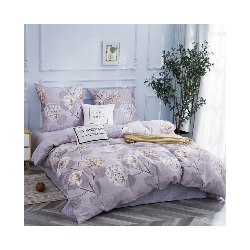 Постільна білизна MirSon Бязь Premium 17-0273 Plantain Сімейна 160x220 (2200002111713) - зображення 1