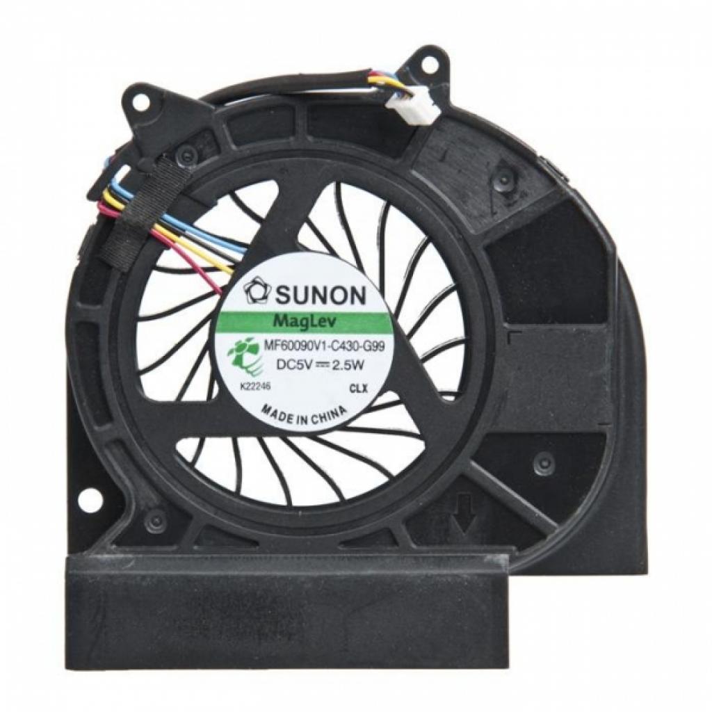 Вентилятор ноутбука Dell Latitude E6420 DC(5V,0.29A) 4pin (MF60120V1-V220-G99) - зображення 1