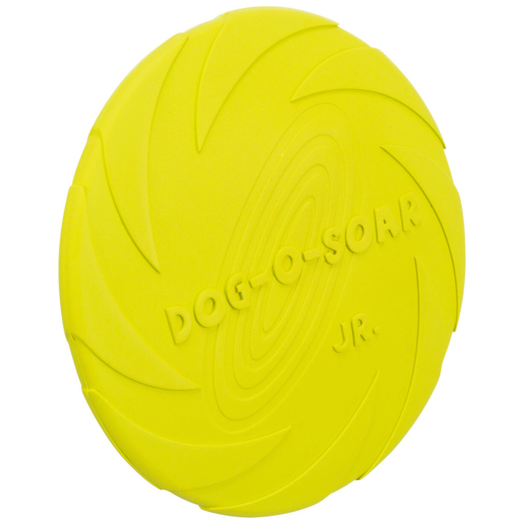 Іграшка для собак Trixie Диск Натуральна гума 15 см Лайм (4011905335001) - зображення 3