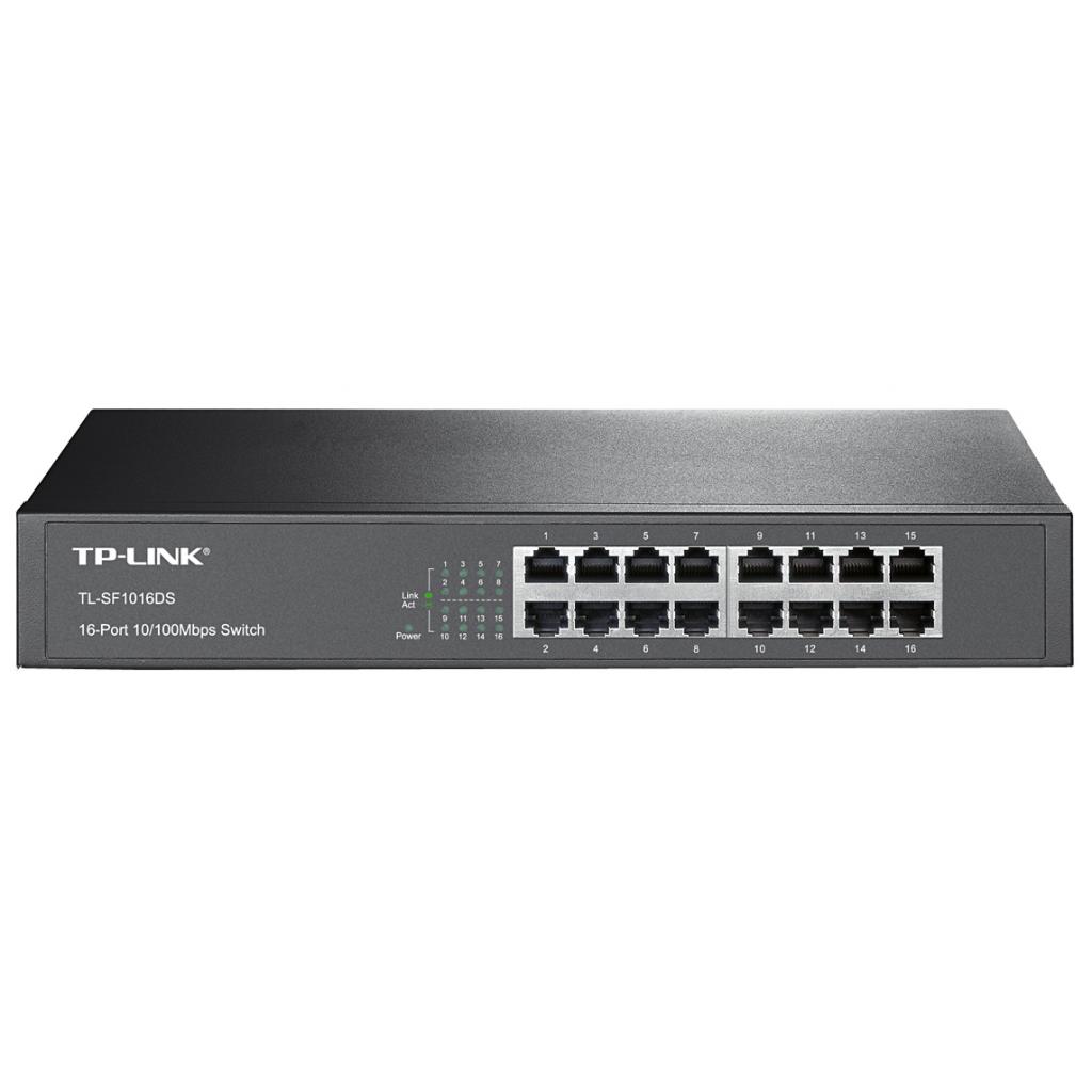 Комутатор мережевий TP-Link TL-SF1016DS - зображення 1