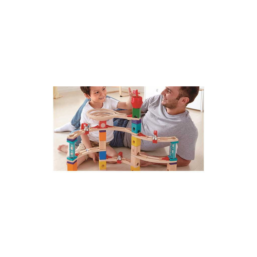 Конструктор Hape лабіринт Quadrilla Потік із замку 102 елемента (E6019) - зображення 10