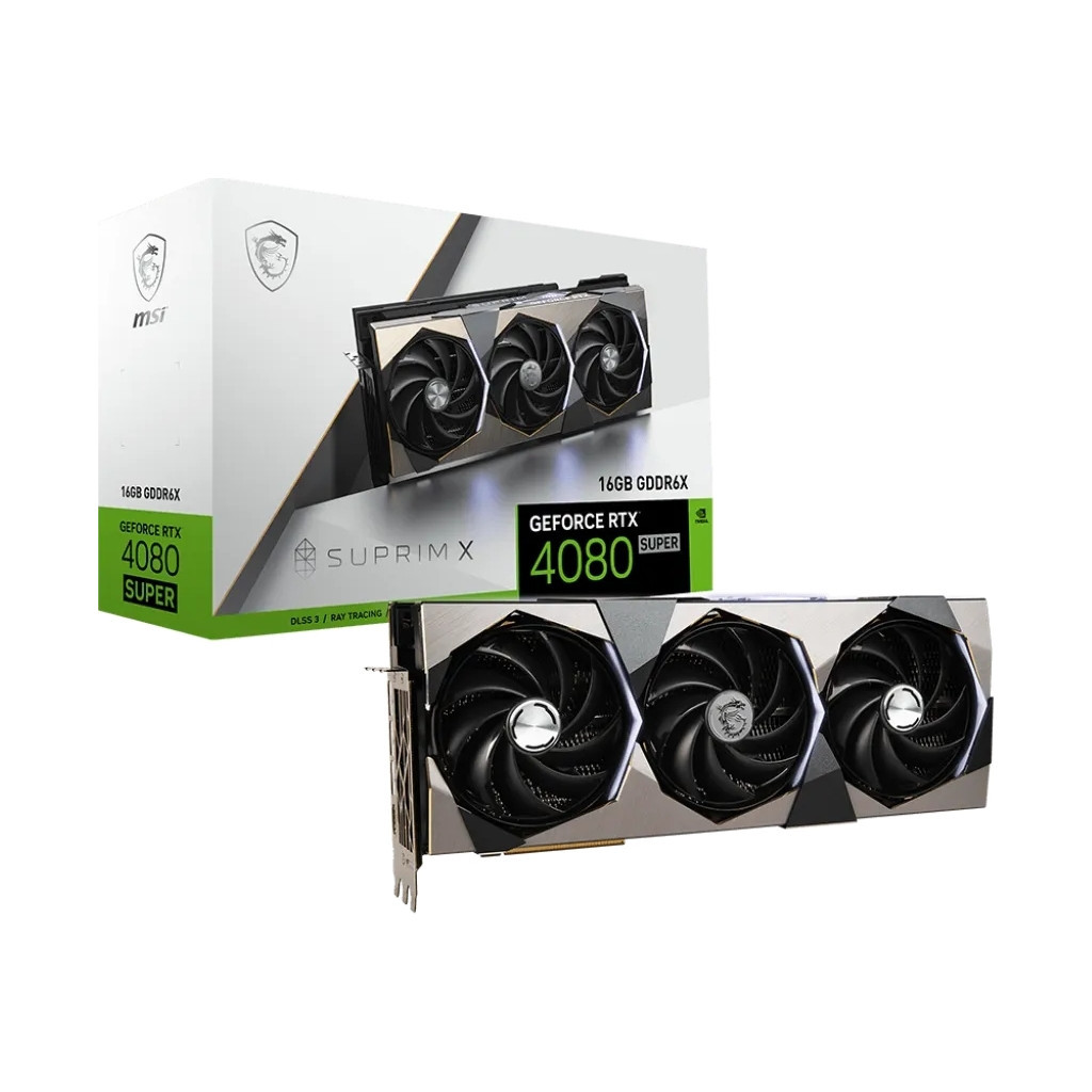 Відеокарта MSI GeForce RTX4080 SUPER 16GB SUPRIM X (RTX 4080 SUPER 16G SUPRIM X) - зображення 8