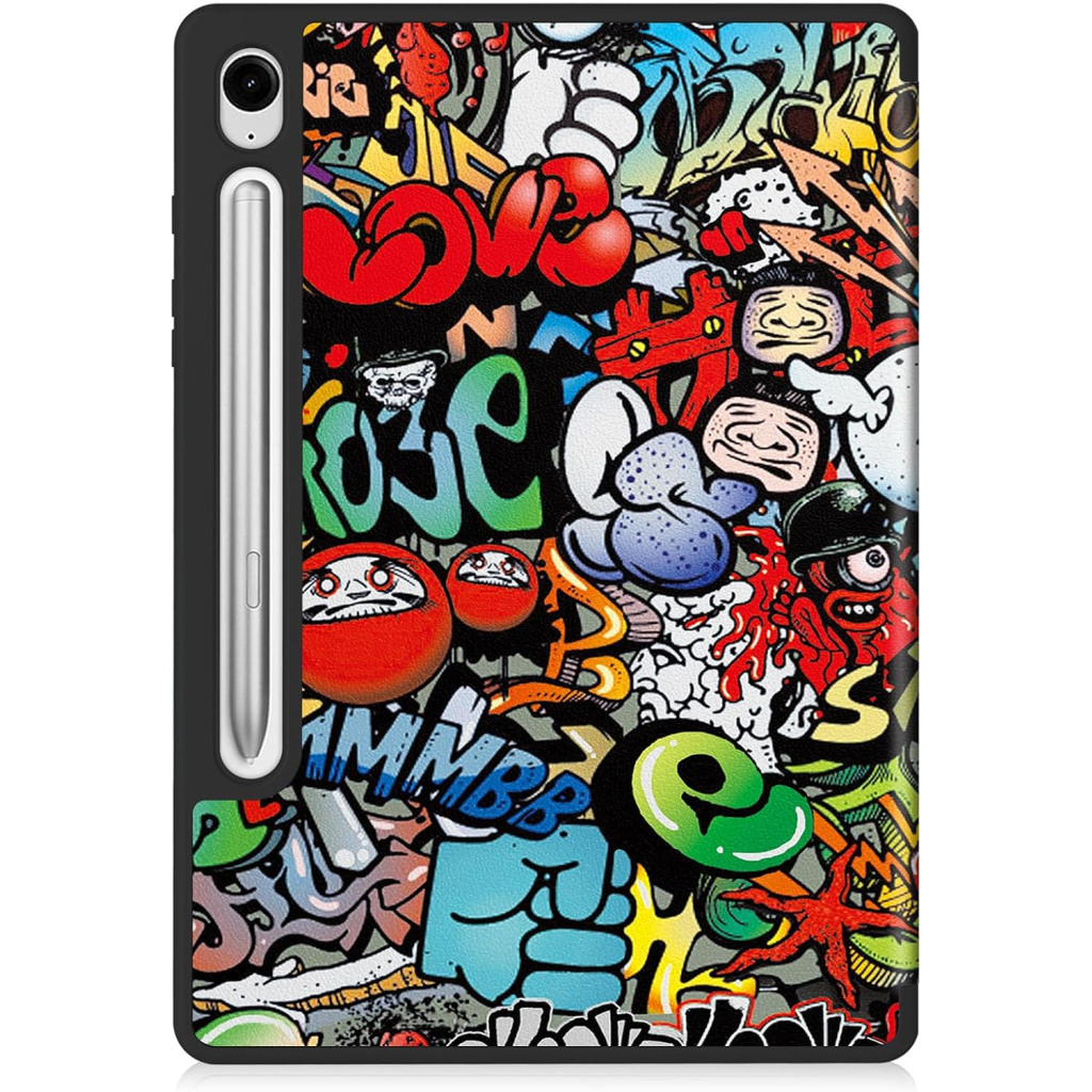 Чохол до планшета BeCover Flexible TPU Mate Samsung Galaxy Tab S10 FE (SM-X520/SM-X526) 10.9" Graffiti (713270) - зображення 3