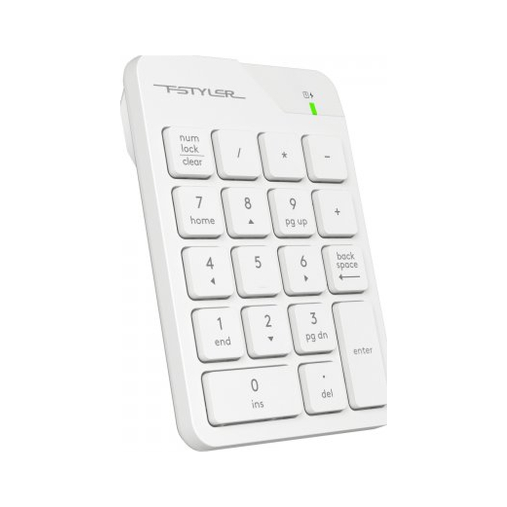 Клавіатура A4Tech FGK21C Wireless White (4711421994057) - зображення 1