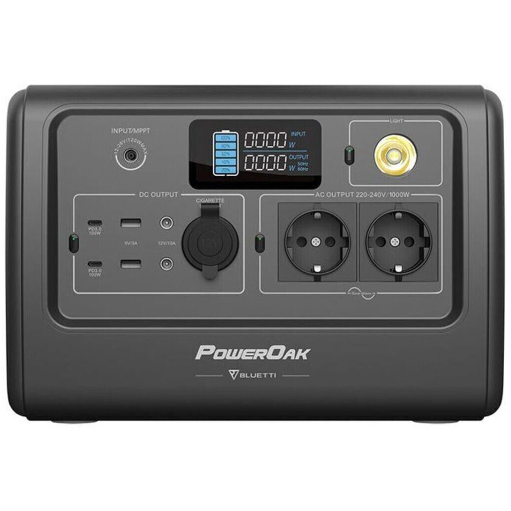 Зарядна станція BLUETTI PowerOak EB70 1000W (EB70) - зображення 1