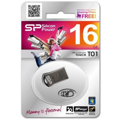 USB флеш накопичувач Silicon Power 16GB Touch T01 USB 2.0 (SP016GBUF2T01V3K) - зображення 3