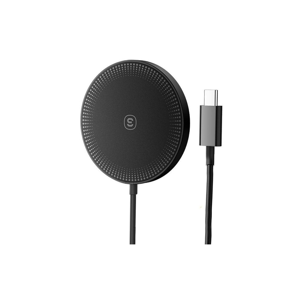 Зарядний пристрій Essager 2-in-1 wireless charger 15W black (EWXCX-CF01-Z) - зображення 3