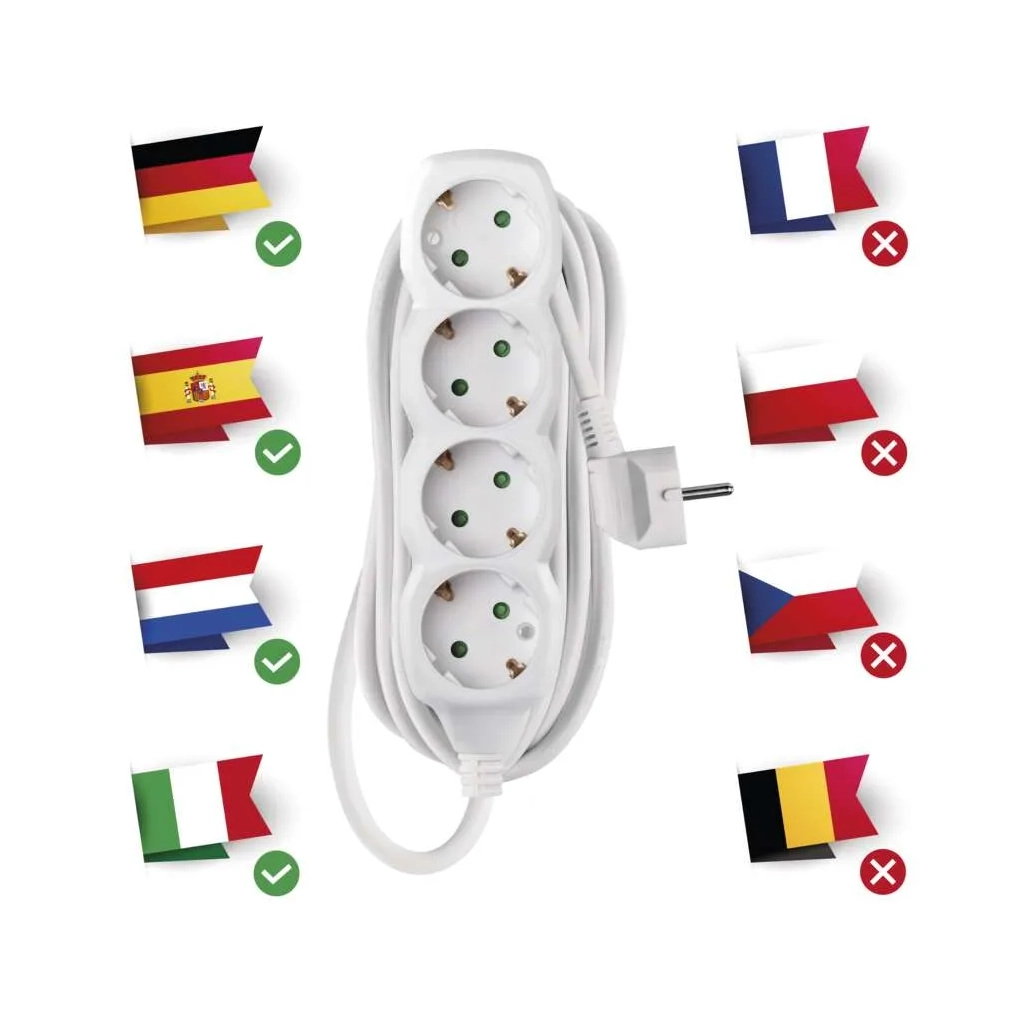 Мережевий подовжувач EMOS P0425 - зображення 7