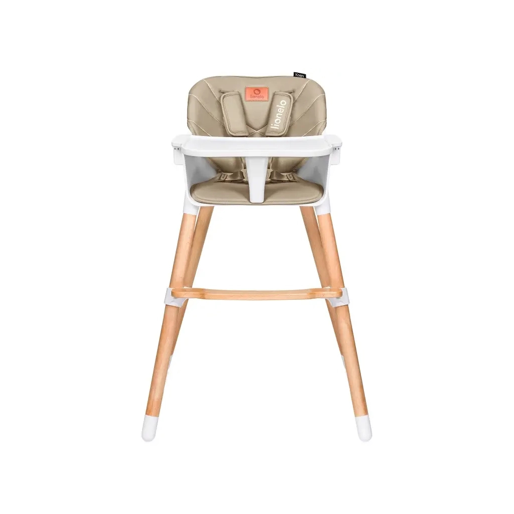 Стілець для годування Lionelo KOEN BEIGE SAND (LO-KOEN BEIGE SAND) - зображення 3