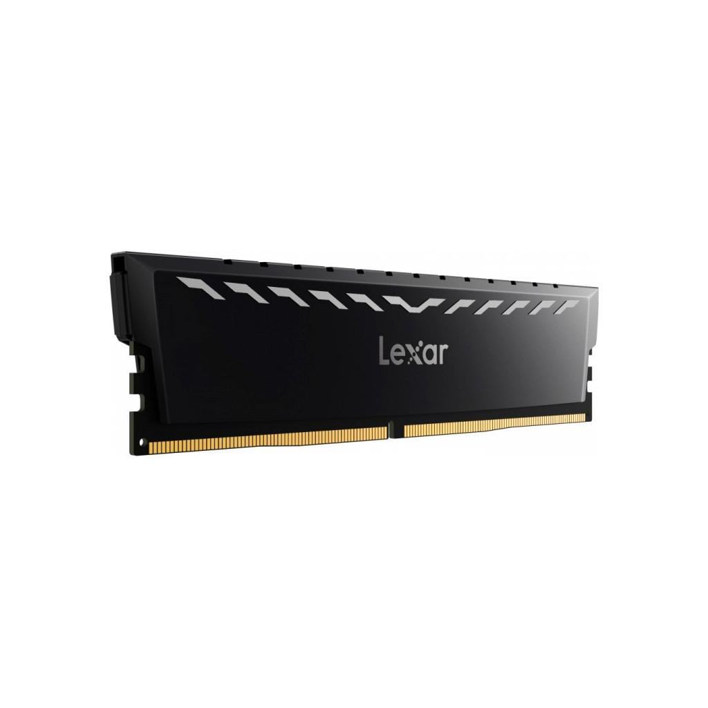 Модуль пам'яті для комп'ютера DDR4 16GB (2x8GB) 3600 MHz THOR Black Lexar (LD4U08G36C18LG-RGD) - зображення 2