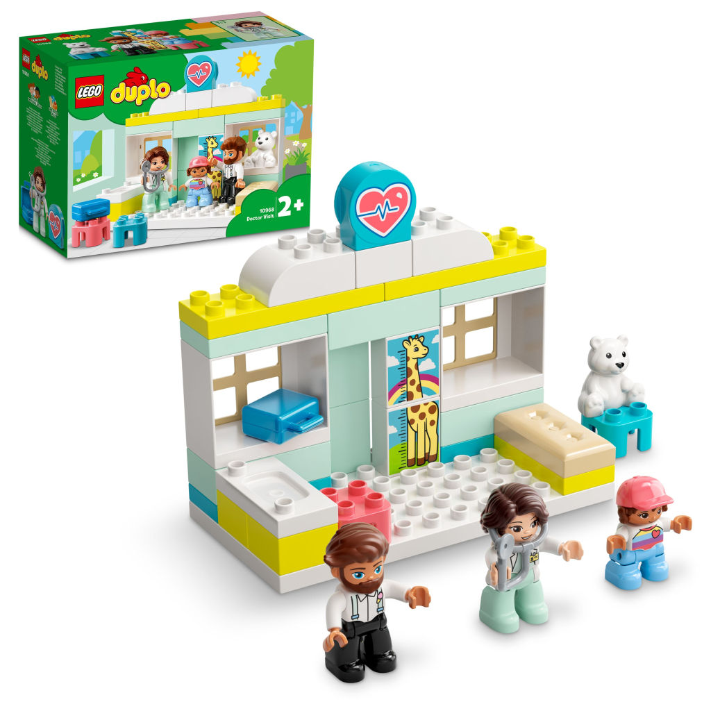 Конструктор LEGO DUPLO Town Похід до лікаря 34 деталі (10968) - зображення 2