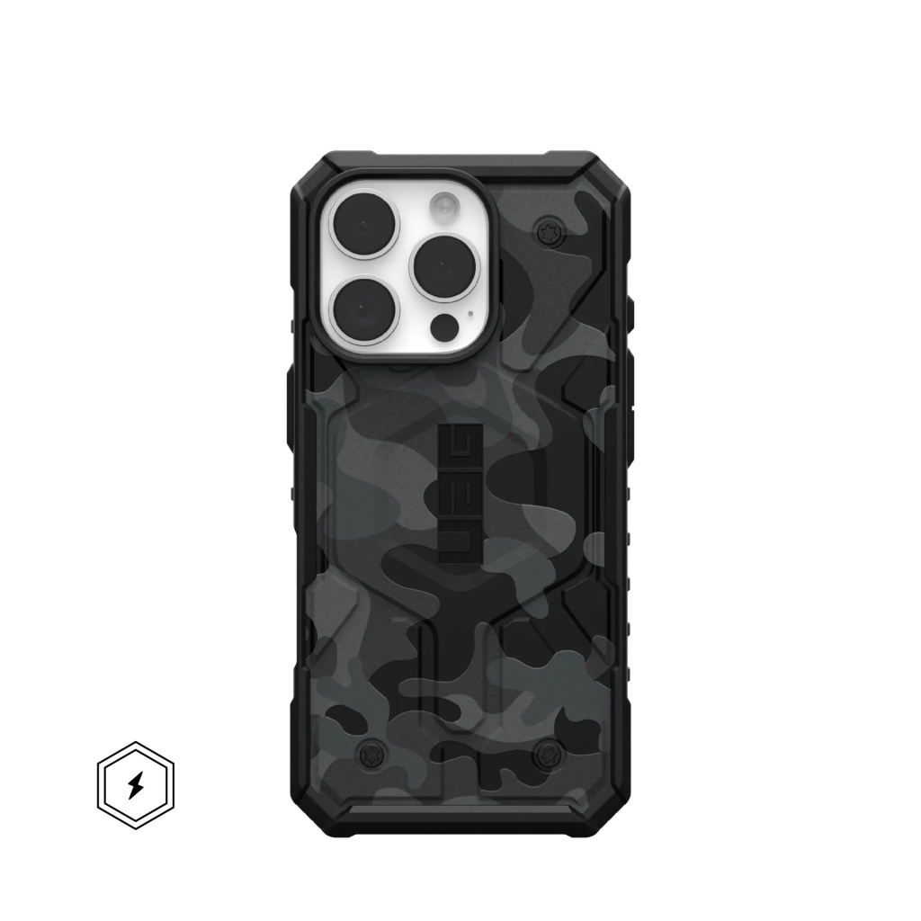 Чохол до мобільного телефона UAG iPhone 16 Pro Pathfinder SE Magsafe Midnight Camo (114471114061) - зображення 1