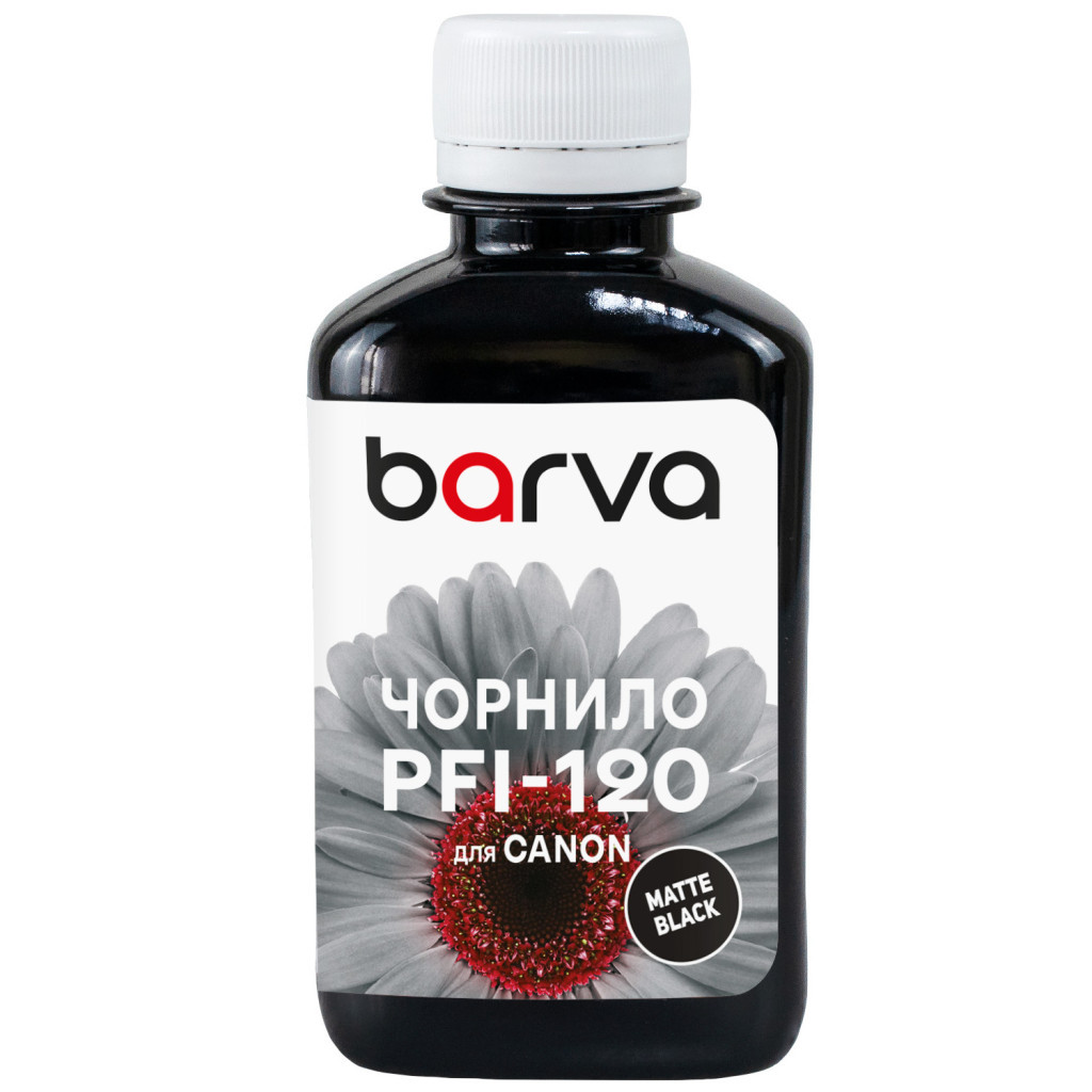 Чорнило Barva Canon PFI-120/PFI-710 MBK 180 мл, Pigmented (C120-893) - зображення 1