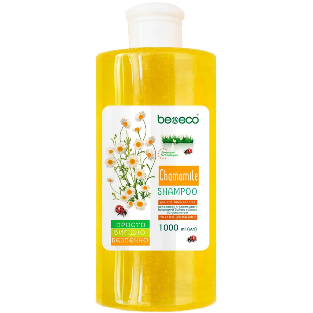 Шампунь Be&Eco Ромашка 1 л (4820168433511) - зображення 1