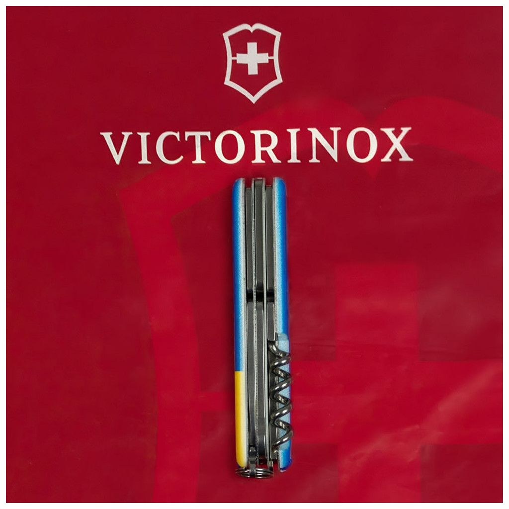 Ніж Victorinox Climber Ukraine Герб на прапорі (1.3703.7_T3030p) - зображення 8