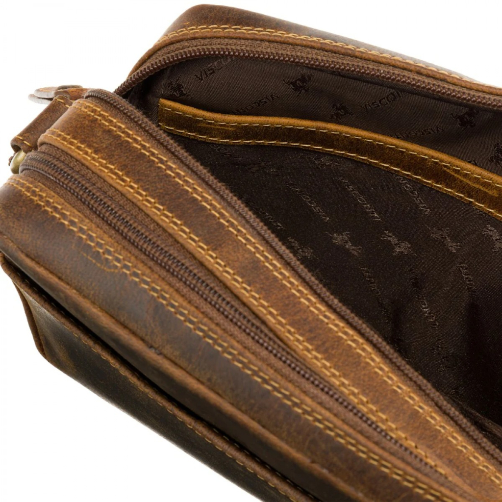 Сумка Visconti S40 Brooklyn Oil Tan (S40 OIL TAN) - зображення 8