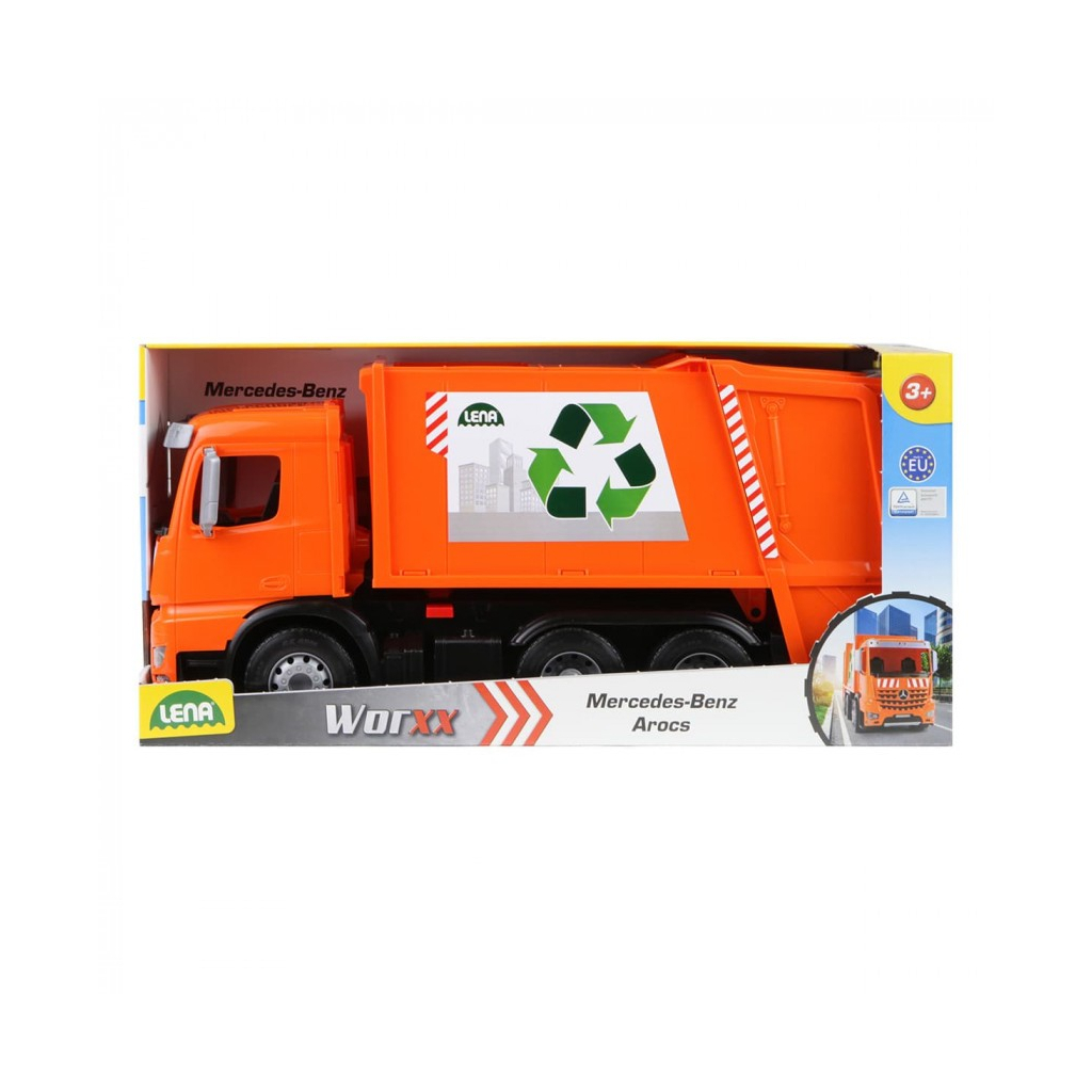 Спецтехніка Lena Сміттєвоз Worxx Arocs, 52 см (6337128) - зображення 6