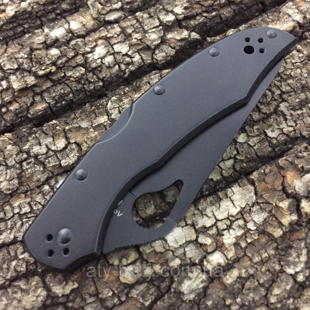 Ніж Spyderco Byrd Cara Cara 2 Black, полусеррейтор (BY03BKPS2) - зображення 6