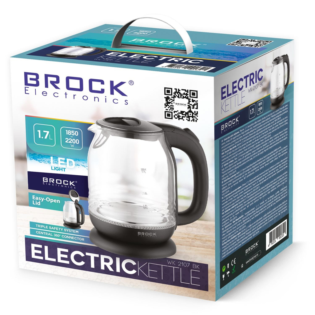 Електрочайник Brock WK 2107 BK (WK2107BK) - зображення 3