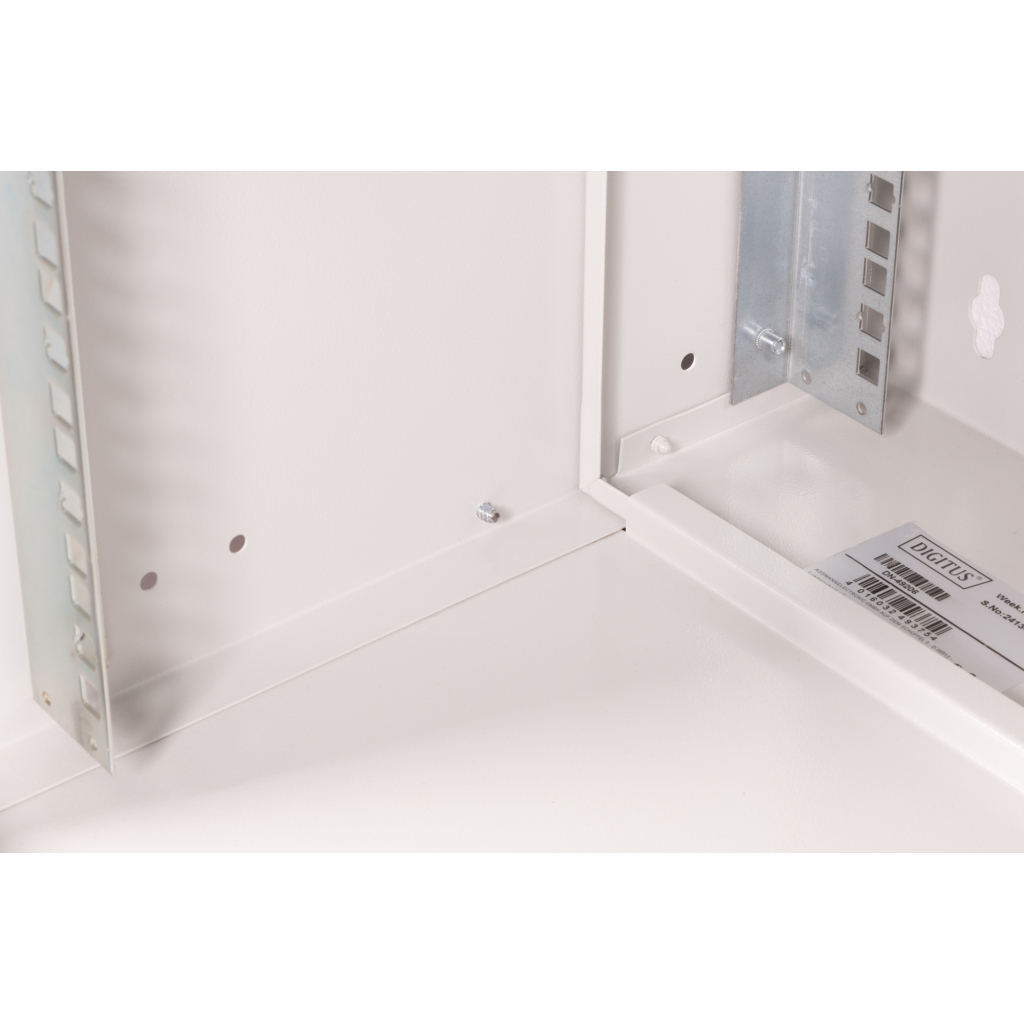 Шафа настінна Digitus SOHO PRO 12U 19" 540x400, perforated door, grey (DN-49210) - изображение 6