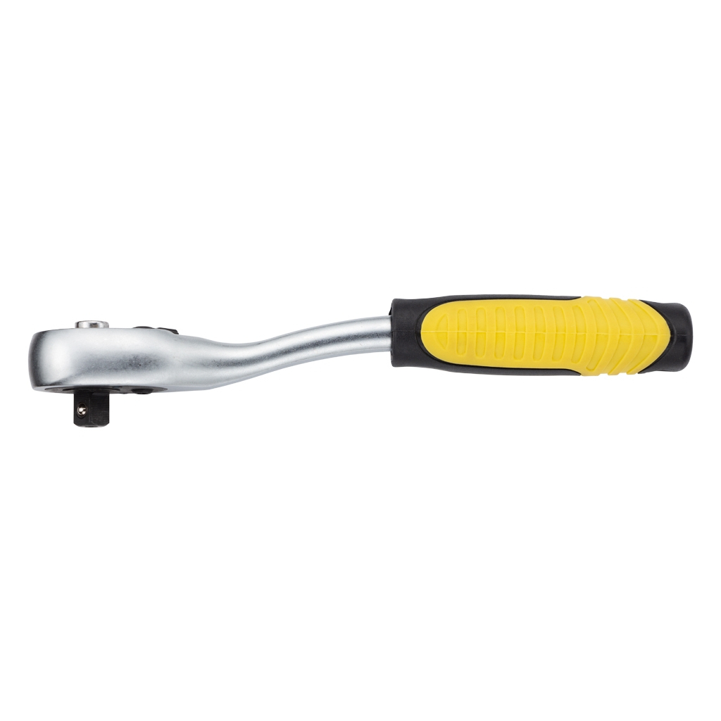 Тріскачка Sigma із вигнутою ручкою 1/4" 150мм 72T CrV (6050071) - изображение 5