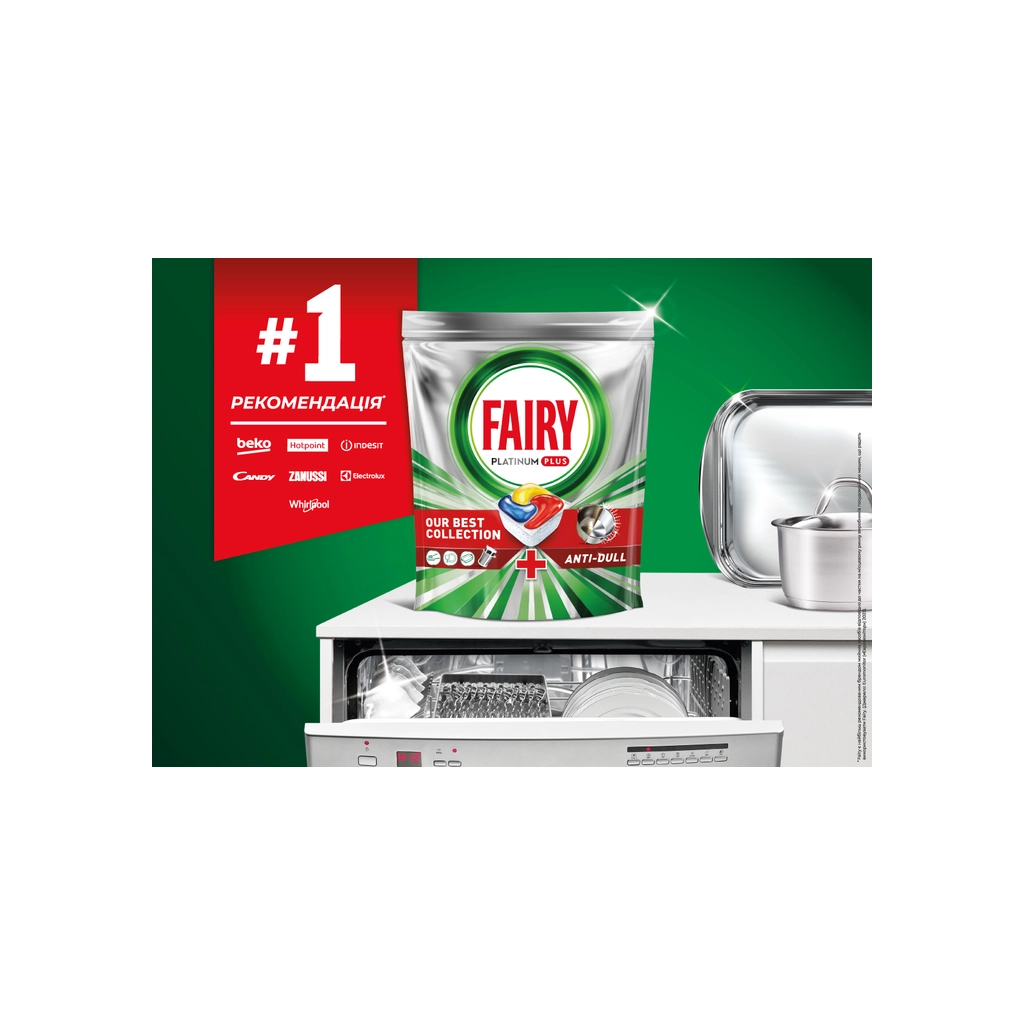 Таблетки для посудомийних машин Fairy Original All in One Lemon 56 шт. (8700216237352) - зображення 9