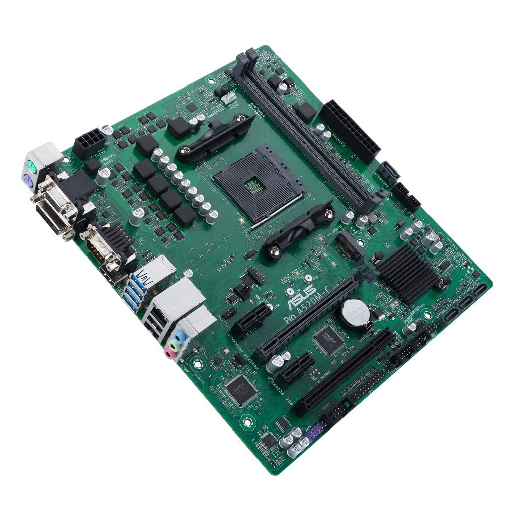 Материнська плата ASUS PRO A520M-C/CSM - зображення 4