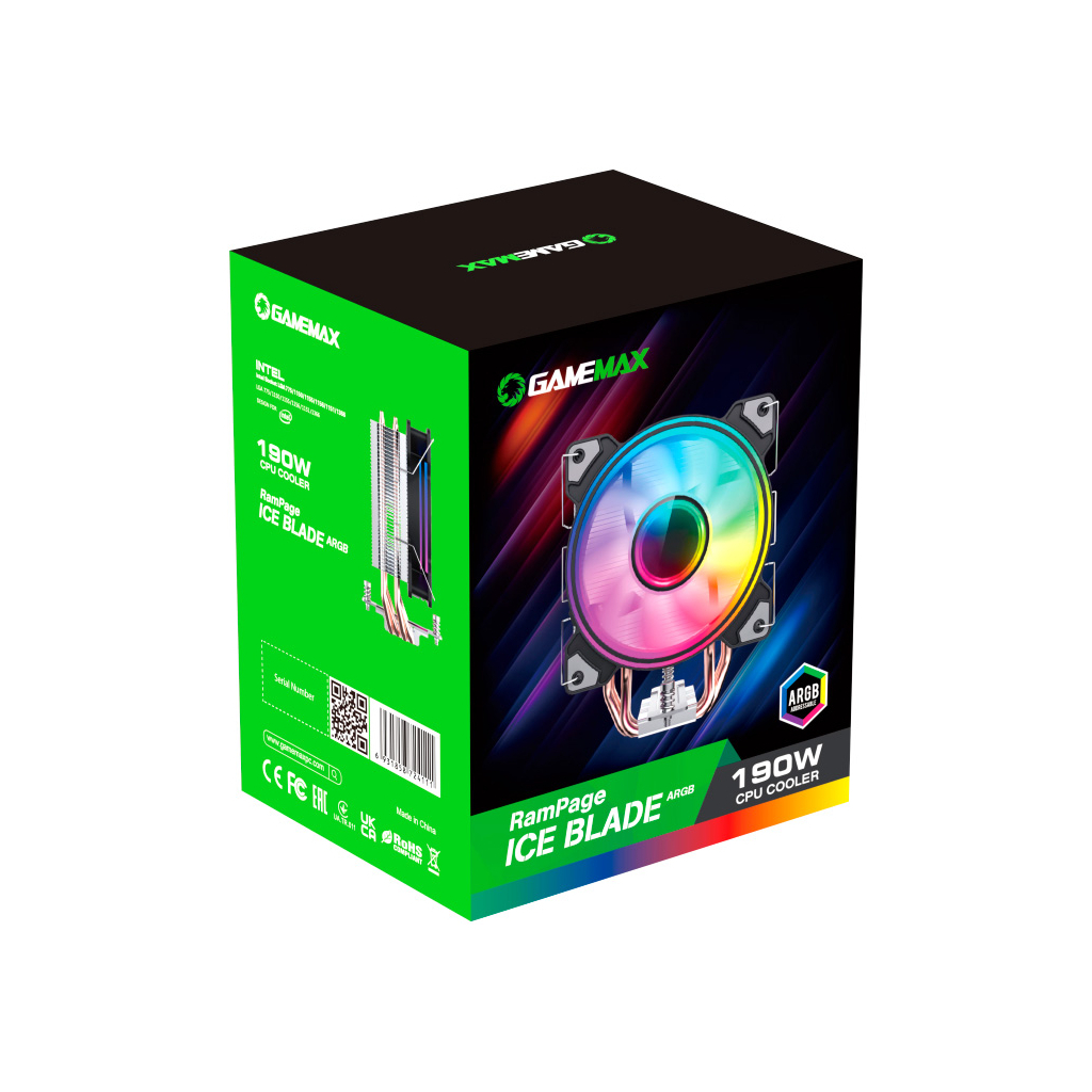 Кулер до процесора Gamemax Ice Blade Argb - зображення 10
