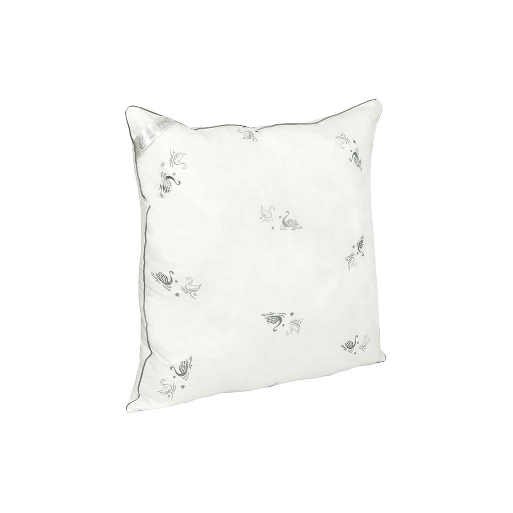 Подушка Руно зі штучного лебединого пуху Silver Swan 70х70 см (313.52_Silver Swan) - изображение 1