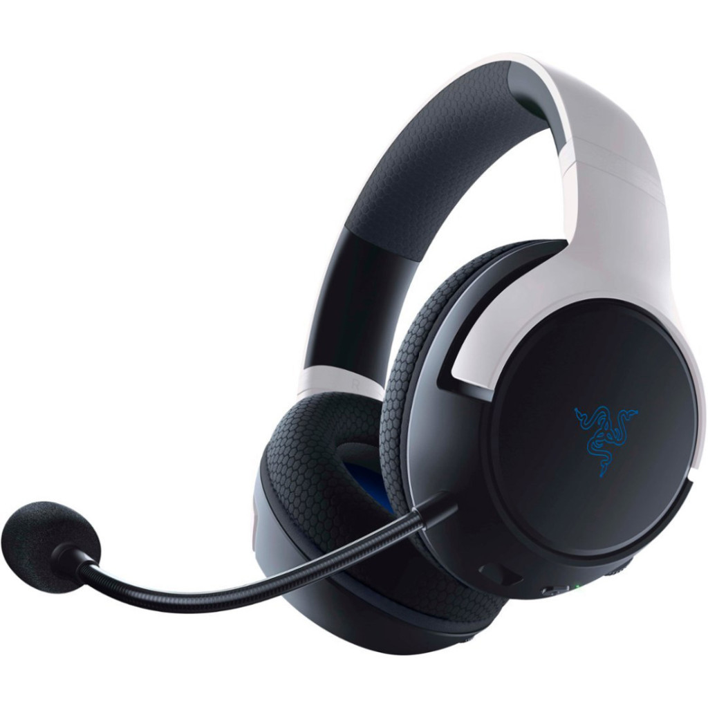 Навушники Razer Kaira Hyperspeed for PS5 Bluetooth White/Black (RZ04-03980200-R3G1) - зображення 4