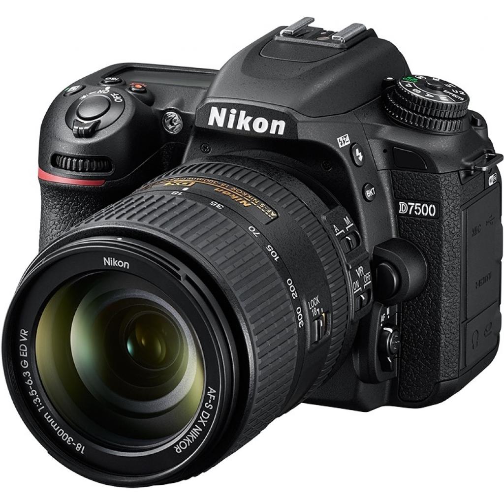 Цифровий фотоапарат Nikon D7500 18-105VR Kit (VBA510K001) - зображення 1