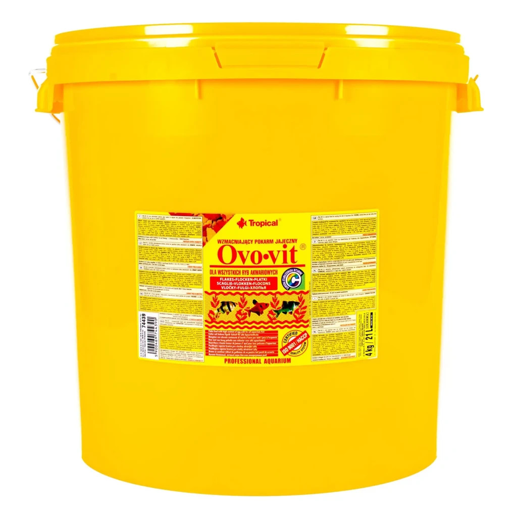 Корм для риб Tropical Ovo-Vit у пластівцях 21 л (5900469744390) - зображення 1