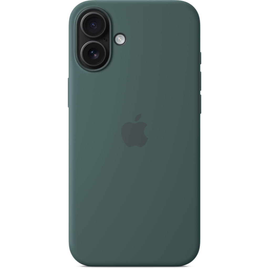 Чохол до мобільного телефона Apple iPhone 16 Plus Silicone Case with MagSafe - Lake Green (MYYH3ZM/A) - зображення 5