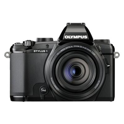 Цифровий фотоапарат Olympus STYLUS 1 Black (V109010BE000) - зображення 1
