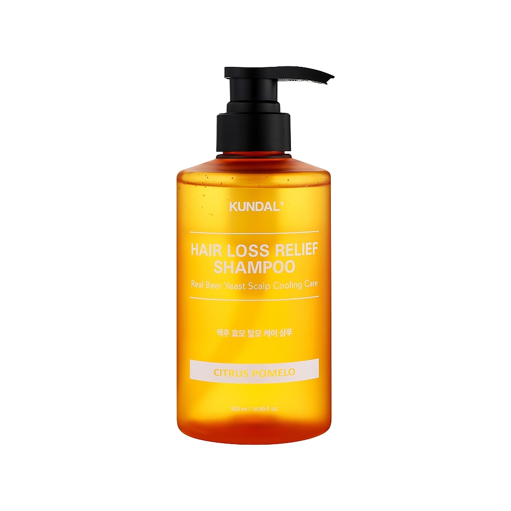 Шампунь Kundal Beer Yeast Scalp Shampoo Citrus Pomelo 500 мл (8809809429706) - зображення 1