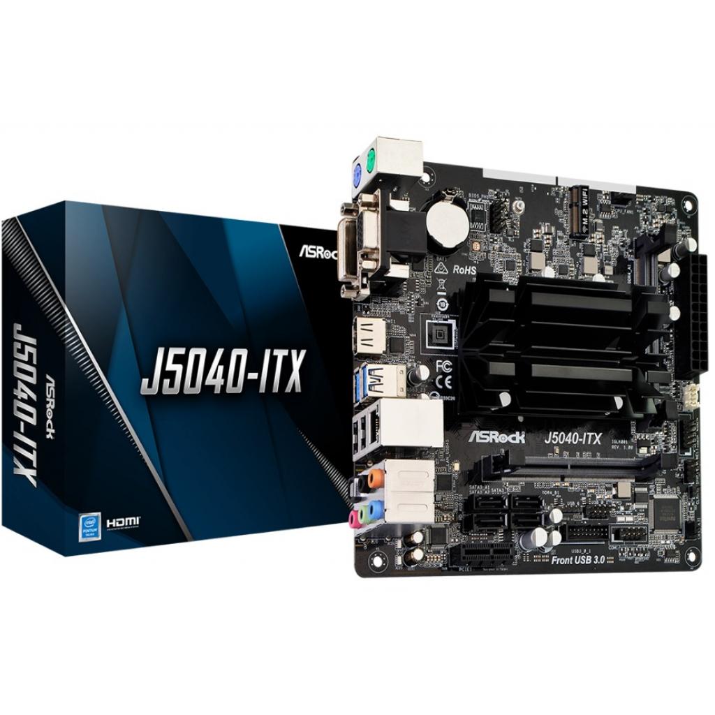 Материнська плата ASRock J5040-ITX - зображення 1