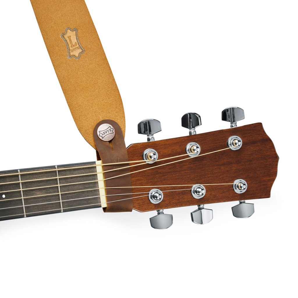Ремінь для гітари Levy's Acoustic Adapter Brown (MM18CH-BRN) - изображение 2