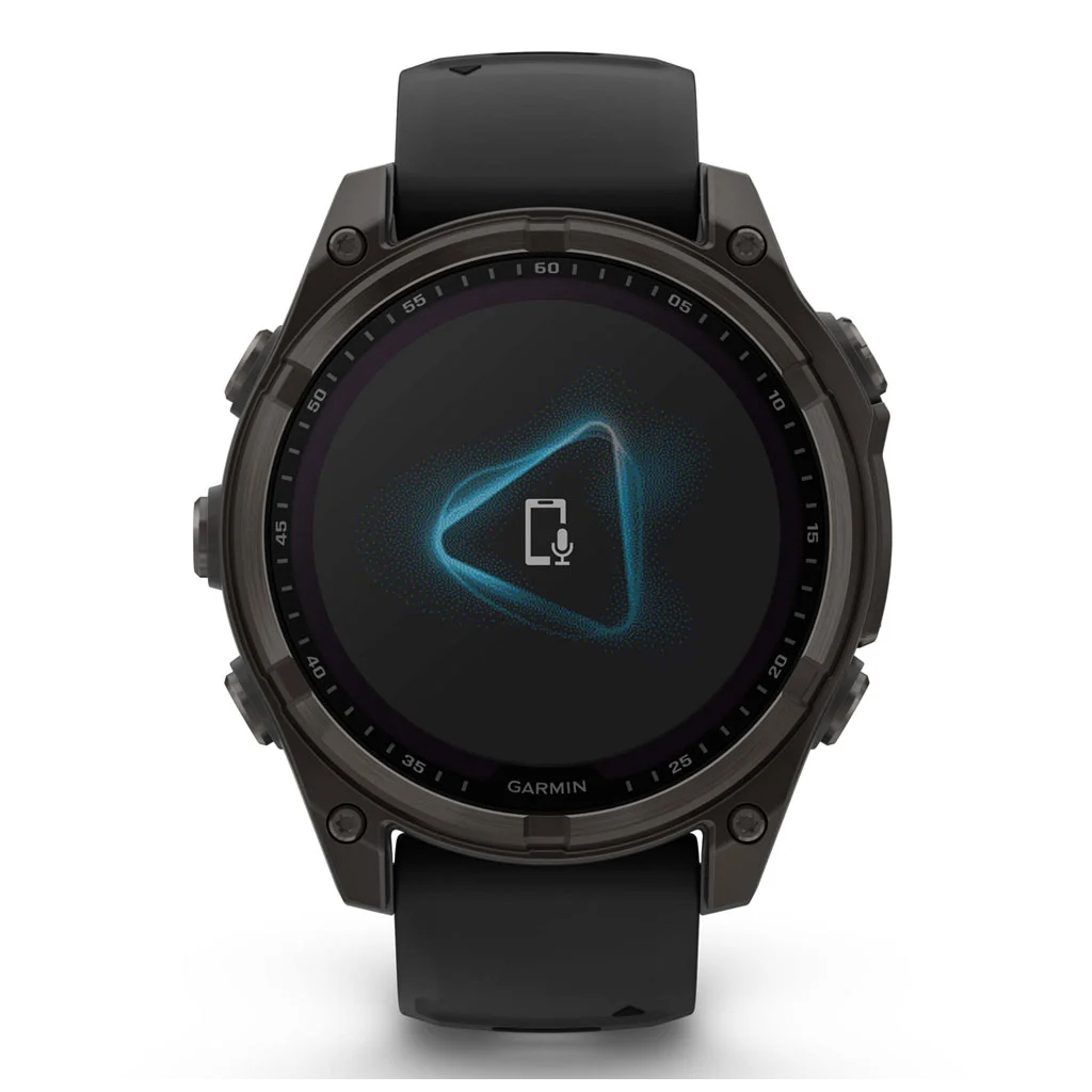 Смарт-годинник Garmin fenix 8 47mm,Saph Solar,CrbnGry Ti/Blk,Blk/PblGryBnd (010-02906-11) - зображення 2